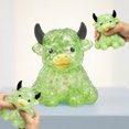 thumbnail image 2 of Soft Stress Sensory ,Soft Slow Rising squeezing Stress decrease ,Cute Cattle with Big Horns Border Toy Slow(Light Green), 2 of 4