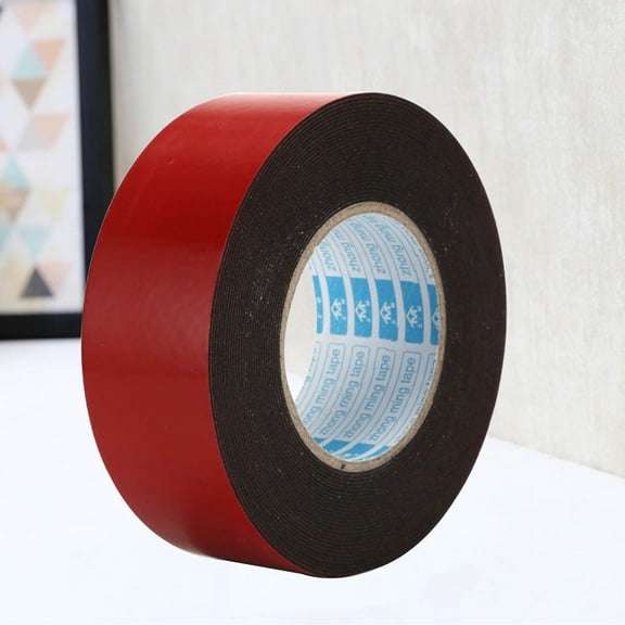 20 Mmx10m Strong Sponge Tape Double Side Sided Adhesive Red