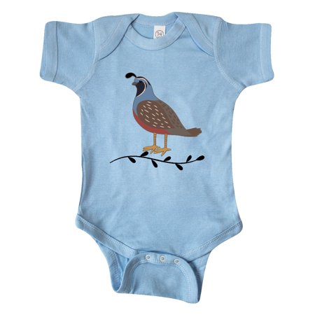

Inktastic Quail Cute Bird Watching Gift Baby Boy or Baby Girl Bodysuit