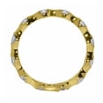 thumbnail image 4 of Precious Stars 14K Yellow Gold Channel-set Round-cut Cubic Zirconia Eternity Band, 4 of 6
