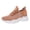 Pink, variant on Rokment Womens Athletic Running Trainner Walking Shoes Comfort Breathable Mesh Height Increasing Chunky Slip on Workout Fitness Jogging Sneakers Black Size 6.5