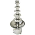thumbnail image 4 of Chocolate Waterfall Fountain 6 Tiers Digital Display Button 180W Stainless Steel Wedding Party Birthday Party, 4 of 8