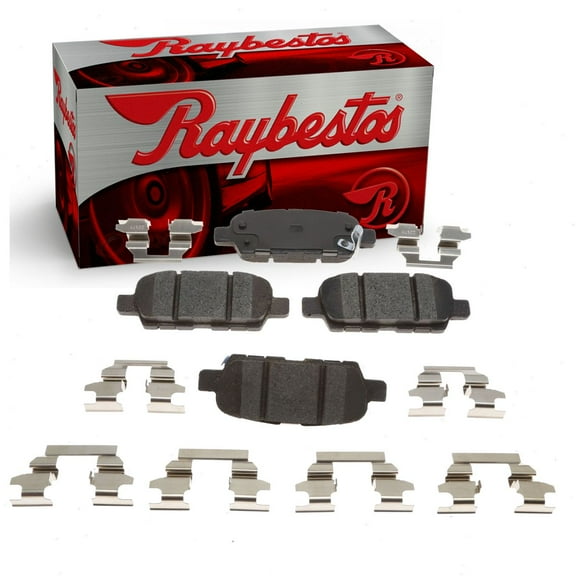 Raybestos Rear R-Line Disc Brake Pad Set compatible with Nissan Sentra 2013-2019