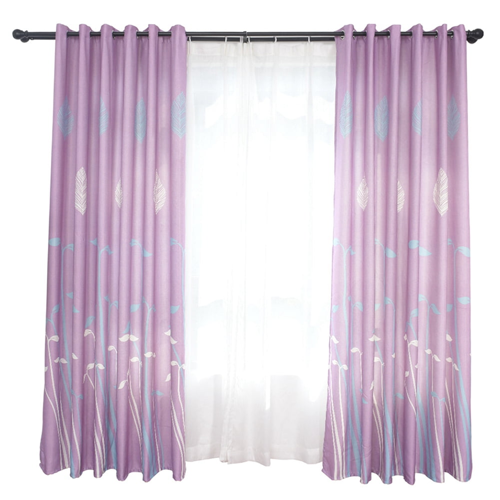 Ccdes Polyester Blackout Window Curtain Blackout Drape Bedroom Living
