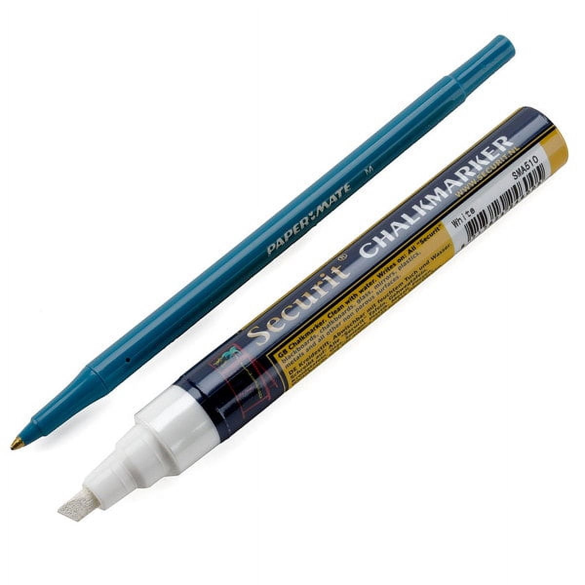 Securit BL-SMA510-WT 6mm Liquid Chalkmarker, White