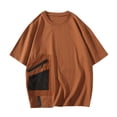 thumbnail image 1 of Shirts for Men, Mens Summer Printed Round Neck Short Sleeved T-shirt, 1 of 3