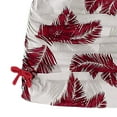 thumbnail image 4 of EnJoCho Girl's 3 Piece Floral Swimsuit Cute V Neck Bikini Set High Waisted Bathing Suit Sheer Mesh Cover Up Skirt Girl's Cute Swimsuit V Neck Spaghetti Strap Wireless Triangle Bikini Set, 4 of 5