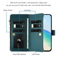 thumbnail image 6 of for Samsung S20FE S20Ultra S20 Wallet Phone Case with Magnetic Zipper Closed Credit Card Slot Shockproof Phone Case, 6 of 8