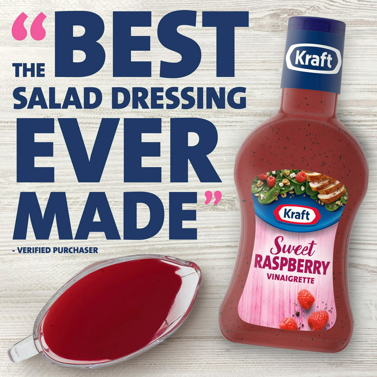 Braswell's Raspberry Vinaigrette Salad Dressing 9 oz Bottle