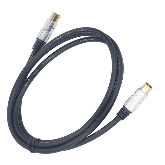 Coaxial Cable, TV Coaxial Cable Triple Shielded 5ft for DVRs