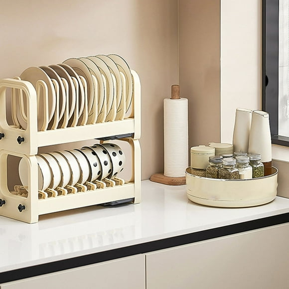 Plate Organizer, Plate Drying Holder Durable for Home