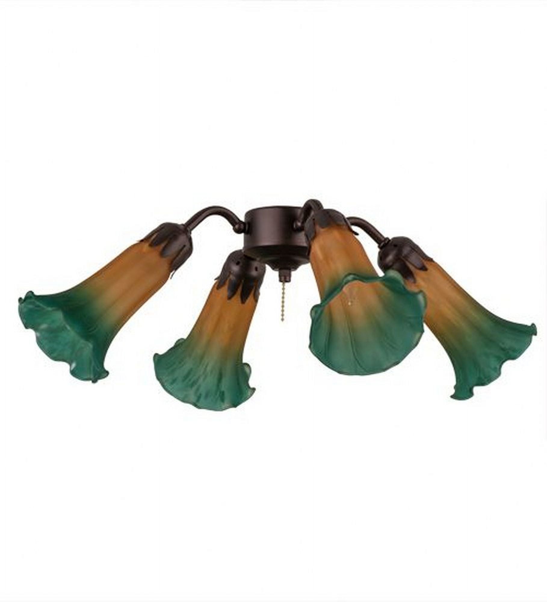Meyda Tiffany 162971 Amber/Green Pond Lily 19 Meyda Tiffany 162971 Amber/Green Pond Lily 19