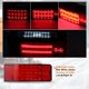 thumbnail image 4 of 2uds Izquierda 48 Derecha 39 LED Traseras Luces Giro Señal Rojo Blanco Ámbar, 4 of 7
