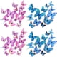 thumbnail image 1 of Decoración de pared con mariposas, 48 piezas, manualidades de pared DIY, pegatinas de mariposas 3D para decoraciones de fiesta con imanes, 1 of 6