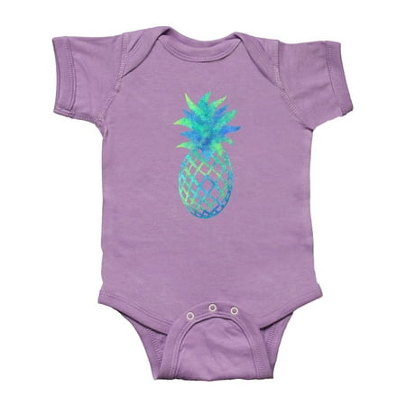 

Inktastic Blue and Green Pineapple Gift Baby Boy or Baby Girl Bodysuit