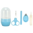 thumbnail image 1 of Kit de uñas para bebé Ticfox 4 Uds. con Caja de almacenamiento azul, 1 of 14