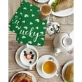 thumbnail image 4 of Lucky Shamrock, Kitchen Dish Towels for Drying Dishes Set of 4, St. Patrick's Day Irish Clover Green Waffle Weave Microfiber Hand Tea Bathroom Towels Quick Dry & Absorbent Towel 15.7x23.6, 4 of 7
