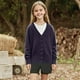 thumbnail image 1 of Cowsor Kids Cardigan Sweater Winter Warm V Neck Cotton Knit Sweaters Fall Fashion Long Sleeve Open Front Button Down Tops, 1 of 6