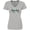 AC-Heather Grey, variant on Inktastic Alaska Grunge Women's V-Neck T-Shirt