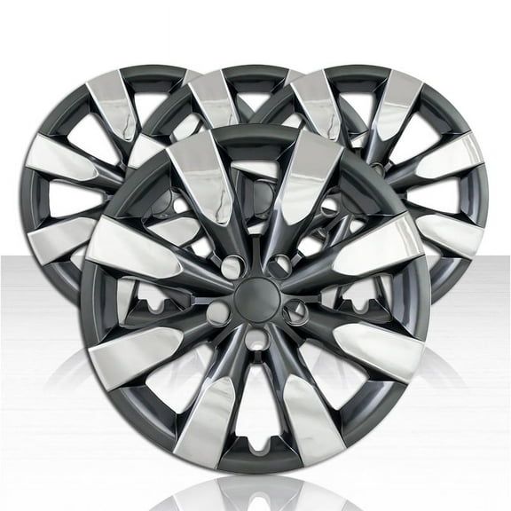 Upgrade Your Auto 16 in. Wheel Covers ABS Triple Chrome-Plated fits Toyota Corolla 2014 - 2017