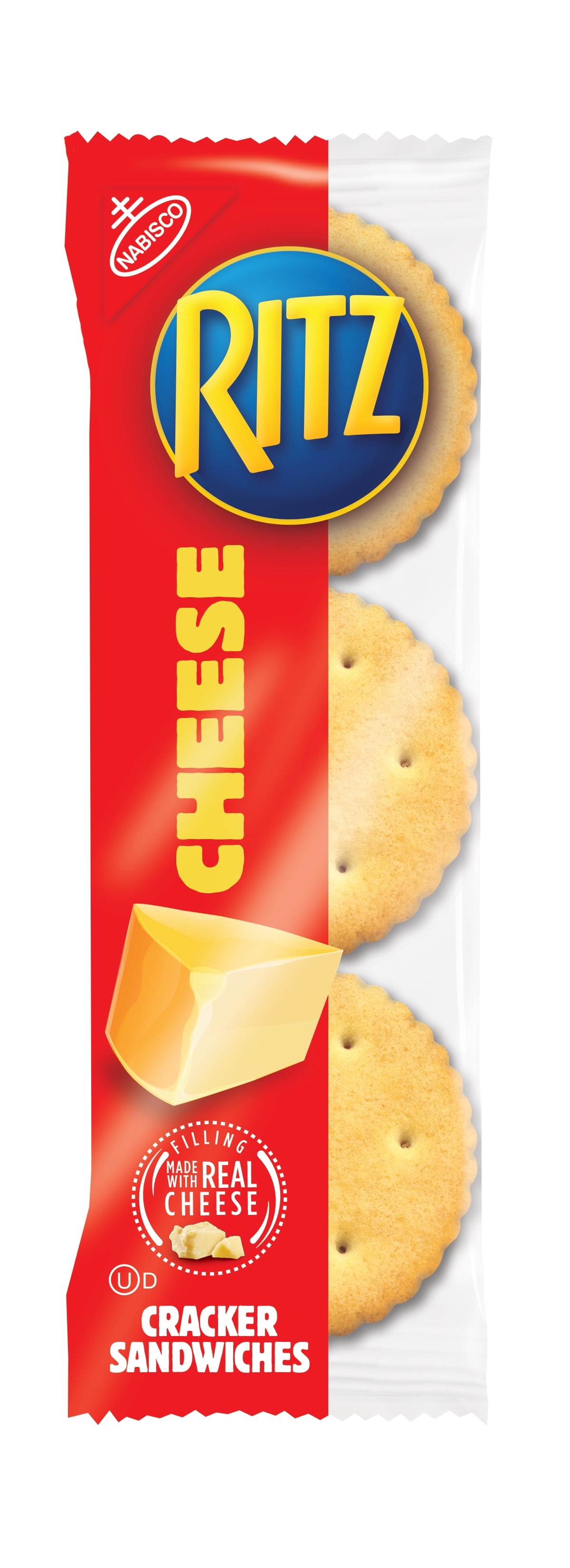 ritz crackers with cheese filling