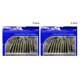 thumbnail image 3 of Wosthever 10 Uds. De cebos de pesca de simulación, señuelos de pesca reutilizables, cebos artificiales de PVC portátiles, 5,5 cm, tipo 8 No.08 2piezas Wosthever CBP150917, 3 of 6
