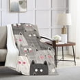 thumbnail image 2 of Couverture en Polaire Douce Chat Mignon, 2 of 2