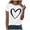 E-White, variant on Yindaity T Shirts for Women V-Neck Shirts for Women Cute Love Heart Graphic Valentine's T Shirts Casual Spring Day Tops Tee Blouse(Red,XL)