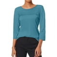 thumbnail image 1 of HUANBAI Trendy Plus Size Tops For Everyday Wear Loose Fit Comfortable Casual Design Perfect For Denim Jeans In Spring Summer And Fall, 1 of 4