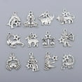 thumbnail image 2 of 2 /24x Jewelry Making Charms 12 Pendant DIY Necklace Bracelet, 2 of 8