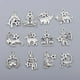 thumbnail image 2 of 12Pcs Suministros de Manualidades Salvador Encantos de Joyería Plata Antigua, 2 of 10
