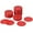 Solid Red, variant on Uxcell Game Chips 3/4 Inch for Game Playing Marker Solid Orange Pack of 150