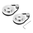 thumbnail image 1 of 2 Set GT-2 Synchronous Wheel 20&80 Teeth 5mm Bore with 2Pcs Belt 250x6mm(20-80T-5B-13), 1 of 5