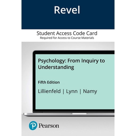 Pre-Owned Revel Access Code for Psychology: From Inquiry to Understanding (Misc.) 0135437911 9780135437919