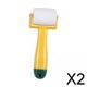 thumbnail image 1 of 2x Rodillo de Costura para Acolchar, Rodillo de Costura Laminado, Agarre Cómodo, Rodillo de Rueda de Herramienta Duradero para Acolchar en El Hogar DI 2 piezas, 1 of 10