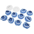 thumbnail image 5 of Polishing Buffing Pads, Car Polisher Bonnet Set Anti Deform 5.7in 6.3in 12 Packs Reusable For Truck&nbsp;Motorcycle Boat For 5-6in Polishers, 5 of 8