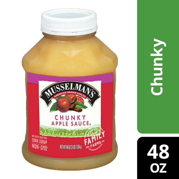 Musselman's Applesauce, Chunky, 48 oz Jar