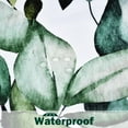 thumbnail image 4 of Shower Curtain Green Shower Curtains for Bathroom, Watercolor Green Leaf Shower Curtain Sets Waterproof Plant Shower Curtain Fabric Cloth Bathroom Curtains 72x72 inch with Hooks, 4 of 6