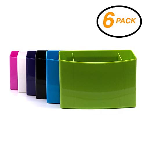 Emraw Magnetic Locker Storage Box Educational Accessories Holder Assorted Organizer A A A œ Colors Included Green Yellow Pink Orange Blue Purple 6 Pack Walmart Com Walmart Com