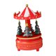 thumbnail image 3 of Caja de música decorativa con forma de carrusel navideño, mecanismo de cuerda, ligera y decorativa. Estilo E, 3 of 9