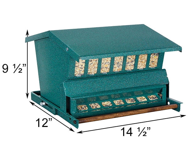 Heritage Farms Absolute Bird Feeder with Pole and Hanger