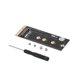 thumbnail image 4 of M.2 NVME M Key SSD a PCI- E 4X Adaptador Convertidor de instalación vertical para PC de es Abanopi Tarjeta adaptadora, 4 of 6