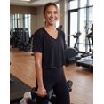 thumbnail image 6 of 5 Pack Women's V Neck Crop Tops Short Sleeve Athletic Workout Gym T Shirts, 6 of 6