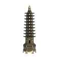 thumbnail image 3 of Alloy Tower Model,WenChang Tower 25cm Alloy Home Decoration Chinese Tower Model Professional Grade, 3 of 14