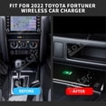 thumbnail image 3 of Aotsr AI car Auto wireless charger for Toyota Fortuner 2022 Intelligent Infrared Fast Wireless Charging, 3 of 8