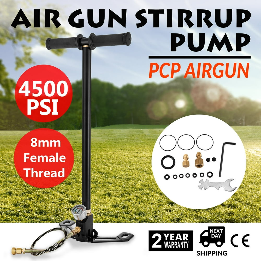 VEVOR 3 Stage PCP Air Gun Rifle Filling Stirrup Pump Hand Pump 4500psi