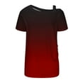 thumbnail image 5 of Xihbxyly Tops ! Plus Size Tank Tops for Women Summer Sexy V Neck Sleeveless T-Shirts Tops Casual Loose Tie Dye Tees Shirts, 5 of 5