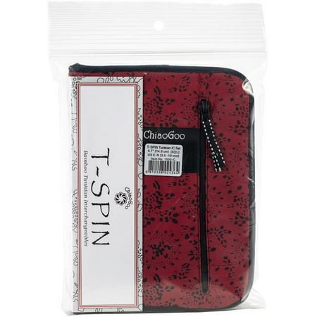 UPC: 0812208024364 | ChiaoGoo 1500-C Red Interchangeable Tunisian Crochet Hook Set