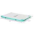 thumbnail image 3 of Outsunny 8' x 6' Water Inflatable Floating Dock with Air Pump, Blue&Green, 3 of 10