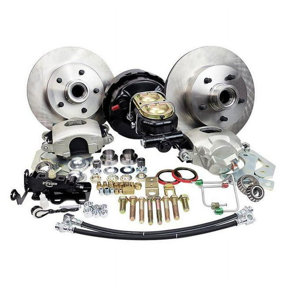 Master Power Brakes DB1705P 5.5 in. Bolt Circle Legend Series Front Disc Brake Kit with OE Manual Brakes for 1959-1964 Pontiac Catalina, Bonneville & Grand Prix